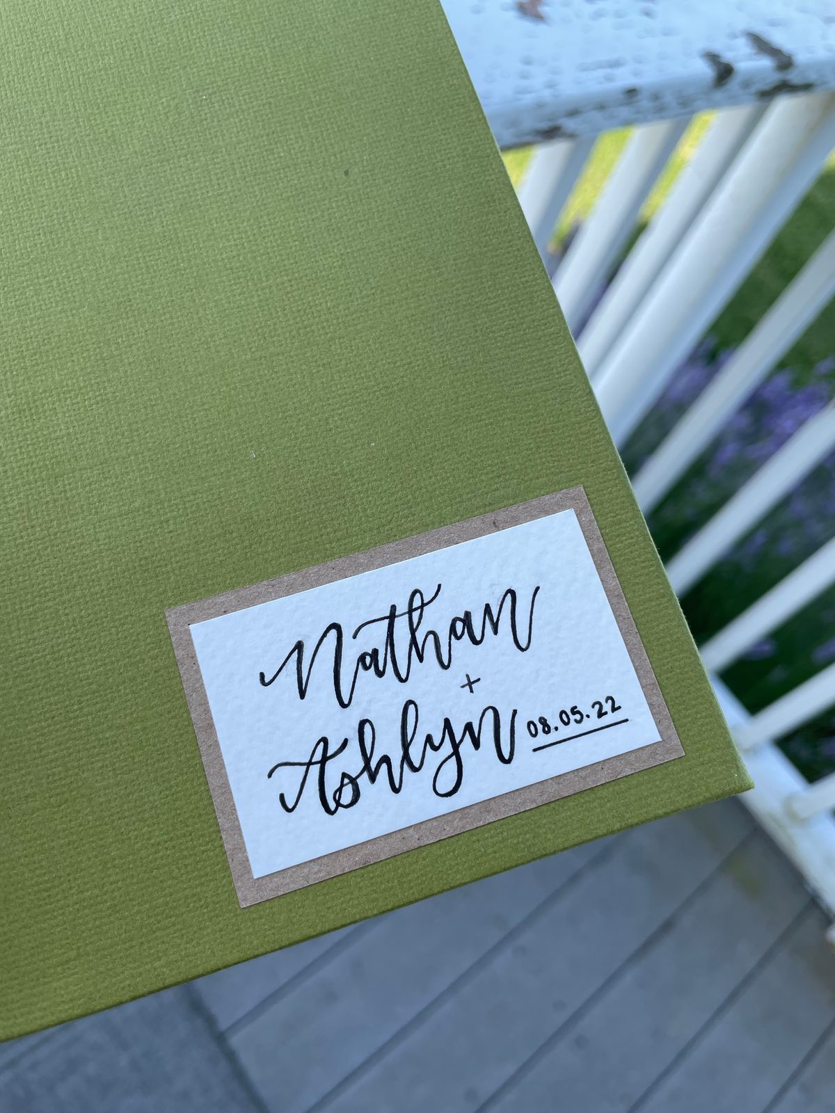 Custom Wedding Guest Book